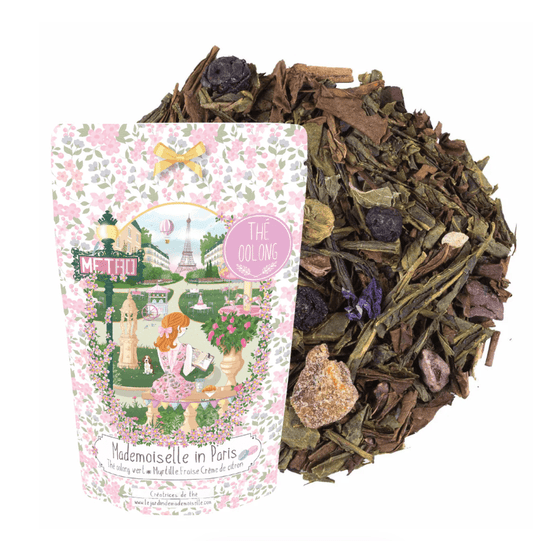 Thé oolong vert 🥬 Mademoiselle in Paris - Gilbertine BrusselsGilbertine Brussels