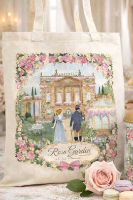 Tote Bag Rosa garden🏵️ by Jardin de Mademoiselle - Précommande - Gilbertine BrusselsGilbertine Brussels