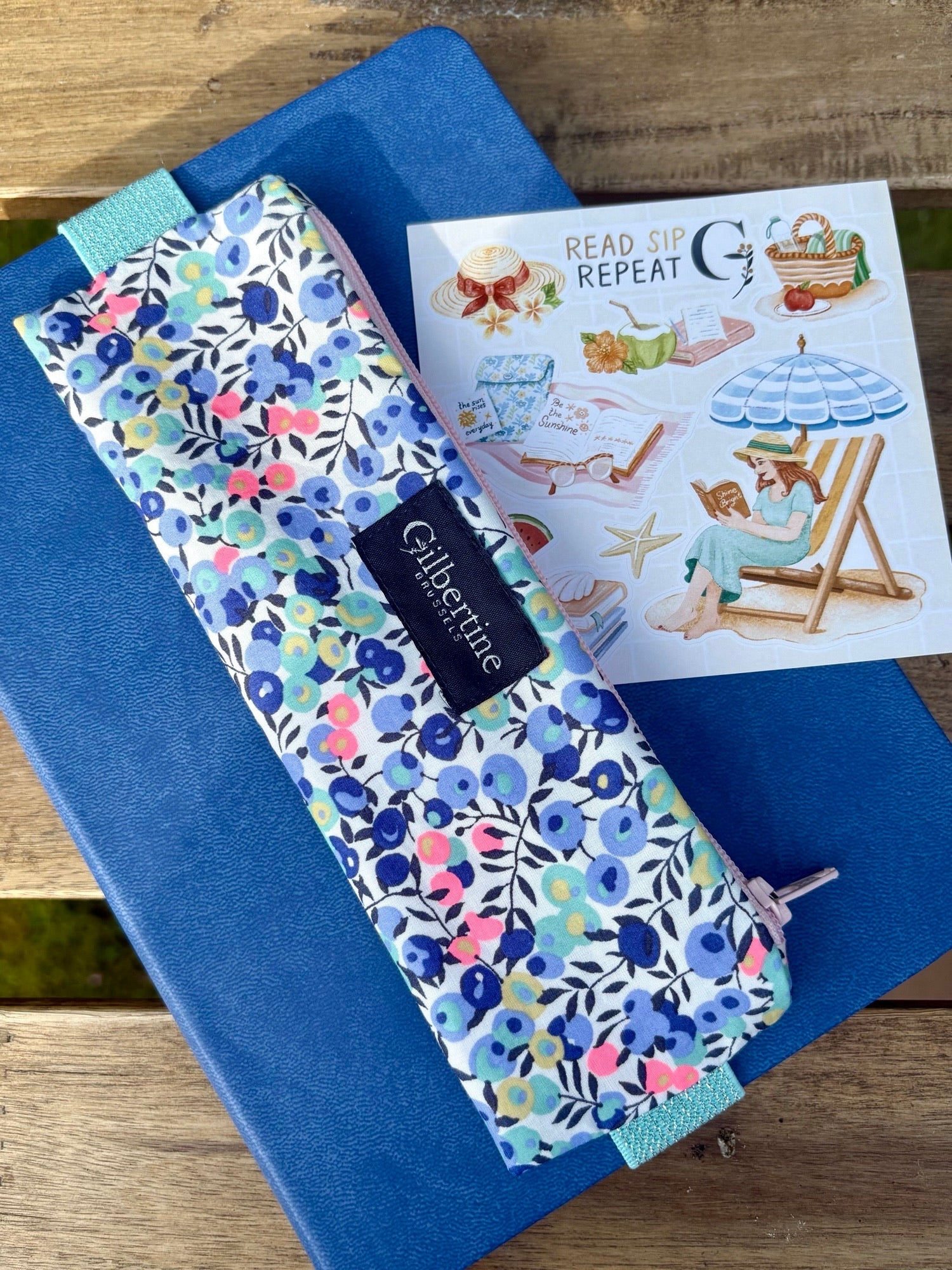 Trousse carnet Myrtille - Gilbertine BrusselsGilbertine Brussels