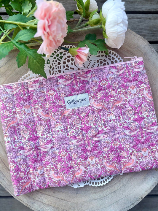 Trousse zippée Birds whispers - Gilbertine BrusselsGilbertine Brussels