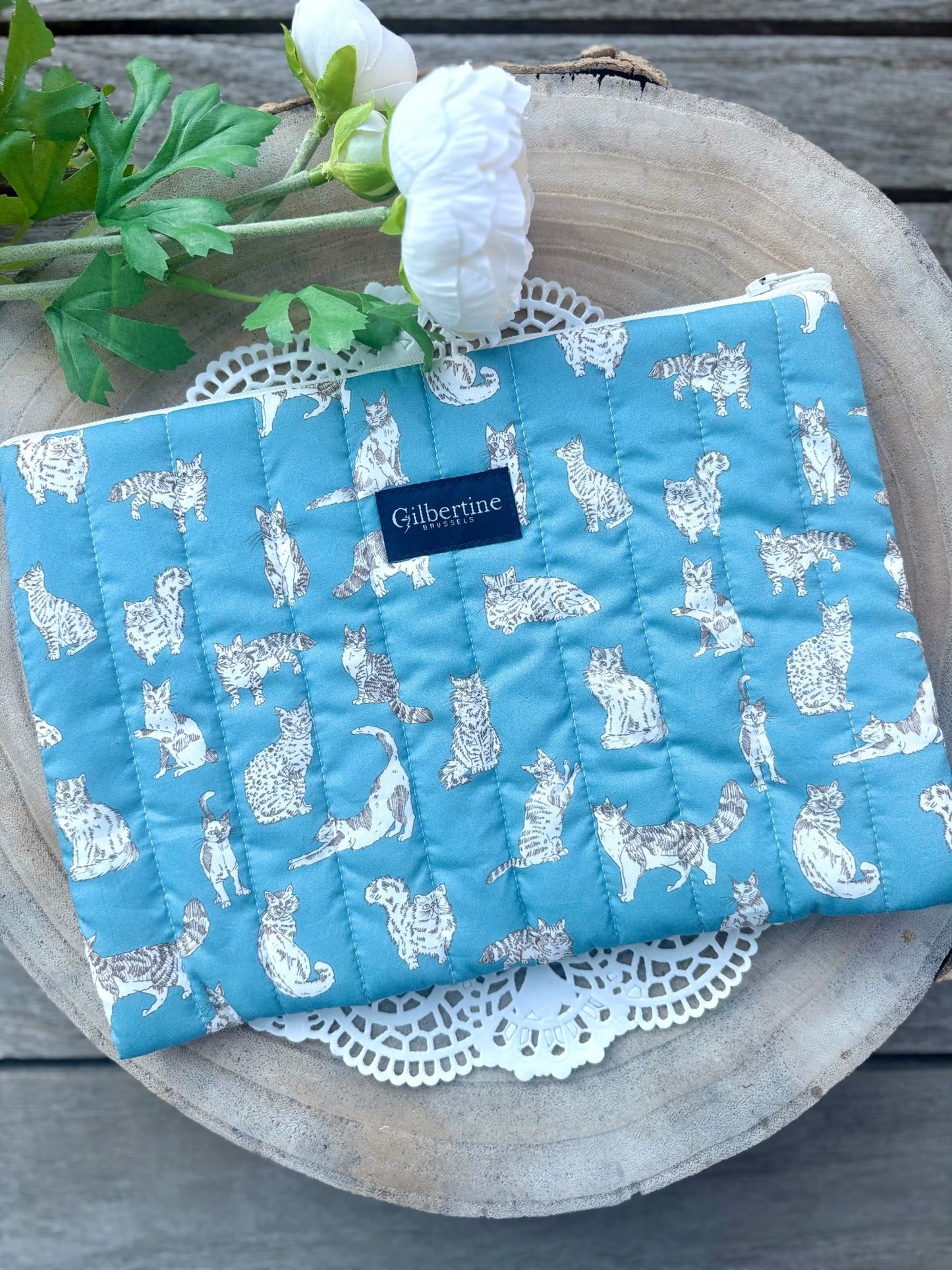 Trousse zippée Oscar - Gilbertine BrusselsGilbertine Brussels