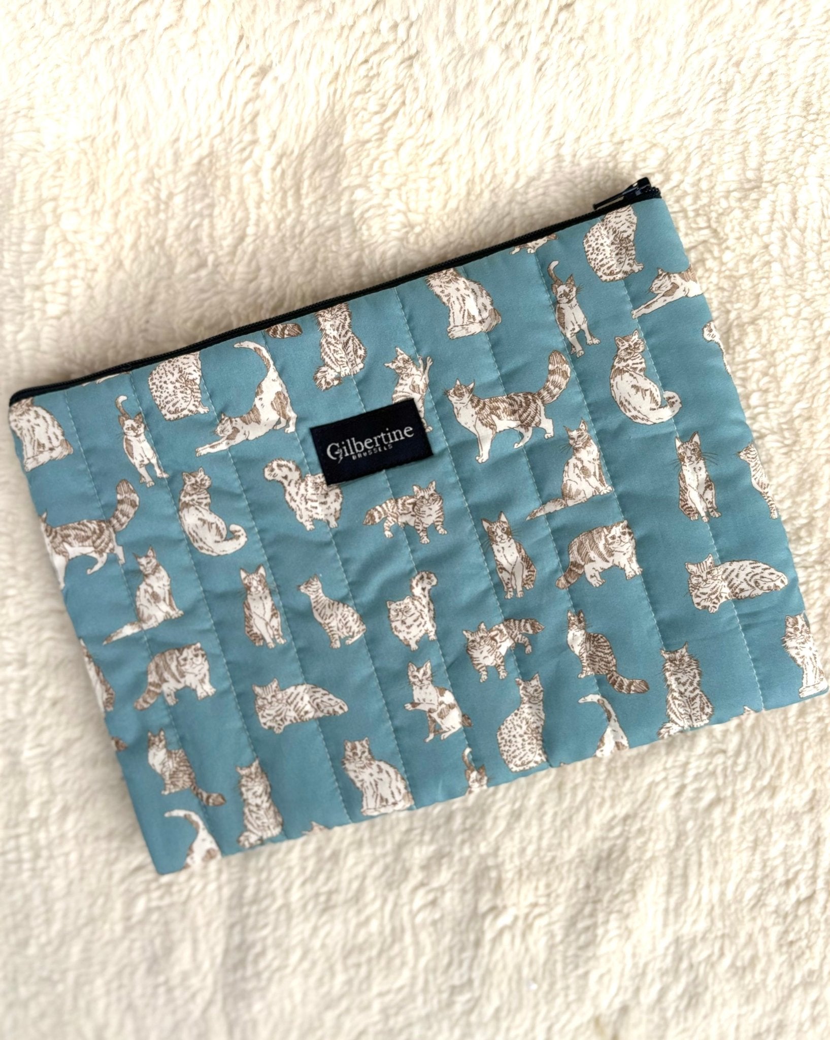 Trousse zippée Oscar - Gilbertine BrusselsGilbertine Brussels