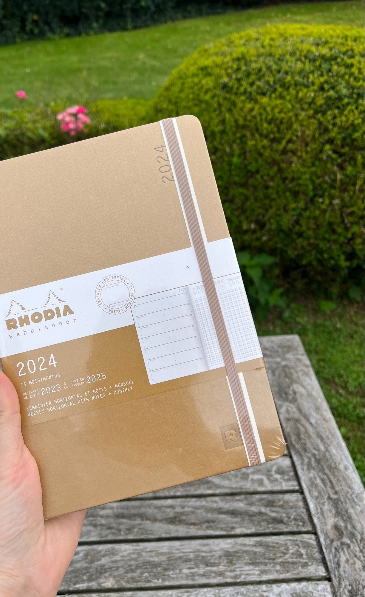 Agenda Webplanner 2024 Rhodia A5 - Gilbertine BrusselsGilbertine Brussels