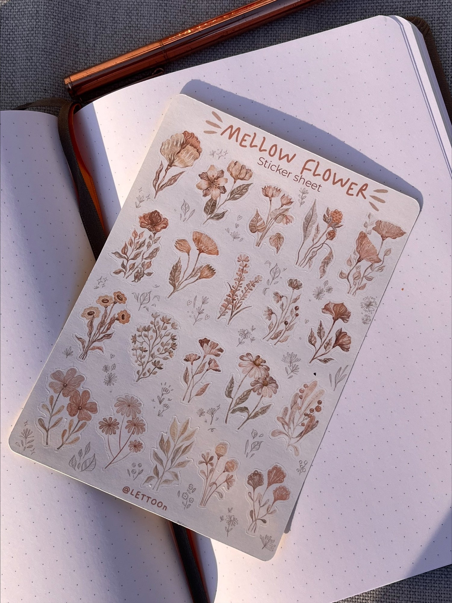 Planche de stickers Lettoon - Gilbertine BrusselsGilbertine BrusselsPapeterie