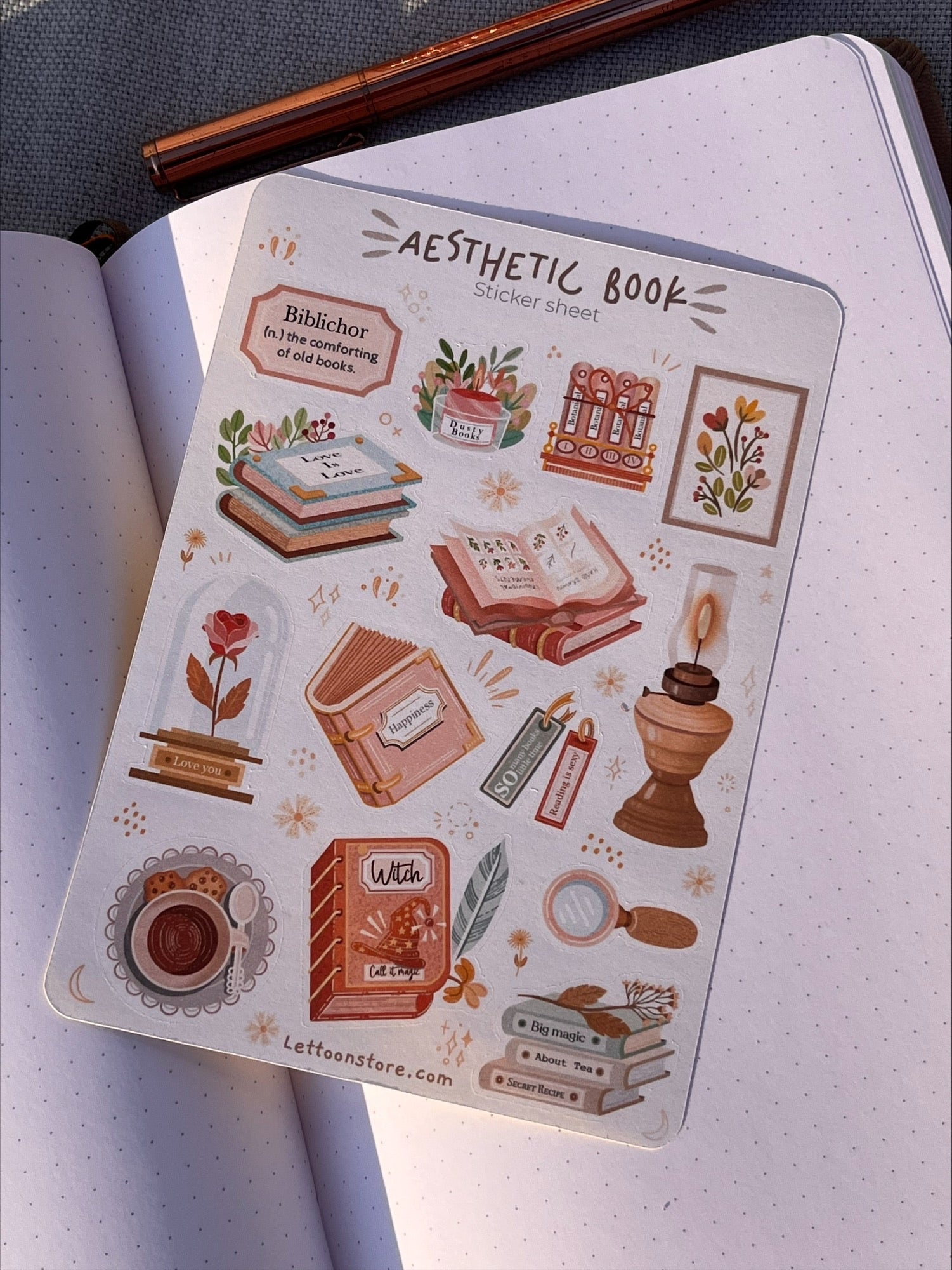 Planche de stickers Lettoon - Gilbertine BrusselsGilbertine BrusselsPapeterie