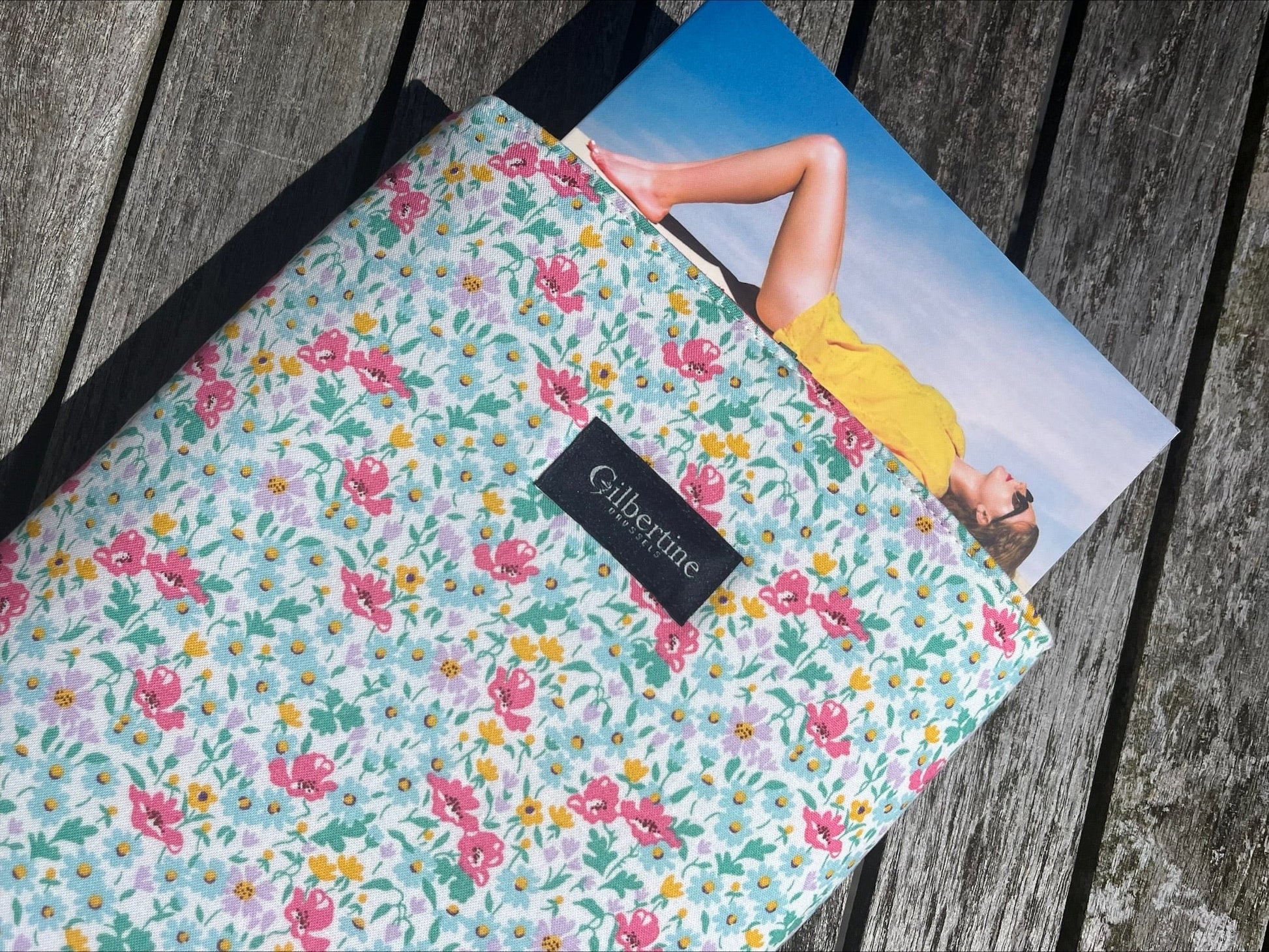 Pochette Roman Positano vibes [fermée bouton] - Gilbertine BrusselsGilbertine Brussels
