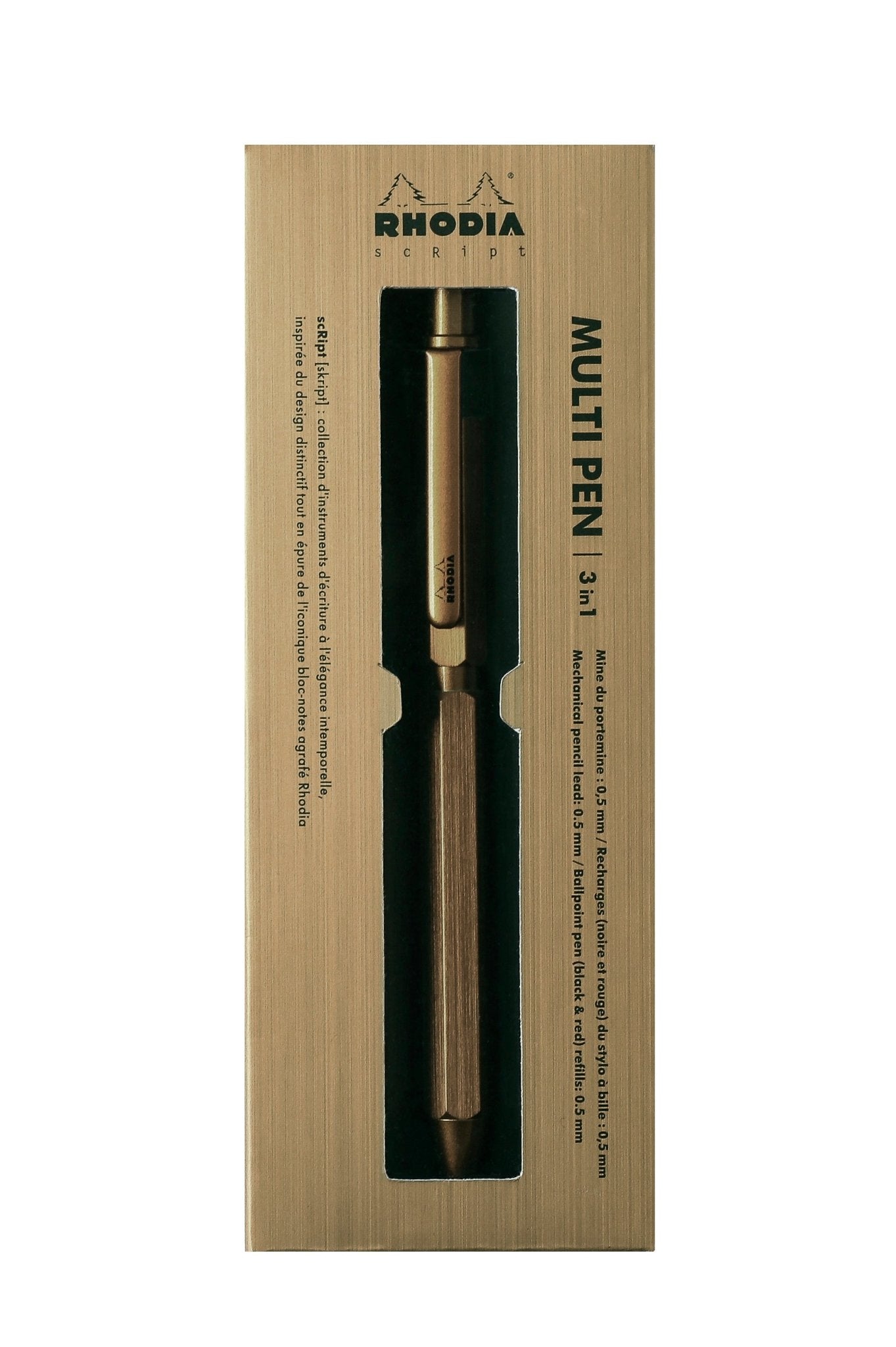 Stylo Multipen - 3 EN 1 Rhodia (stylo et porte mine) - Gilbertine BrusselsGilbertine Brusselsstylo